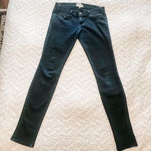 Current Elliott Dark Wash Skinny Jeans size 26